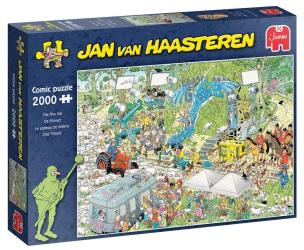 Opakowanie Puzzle 2000 Haasteren Plan filmowy G3
