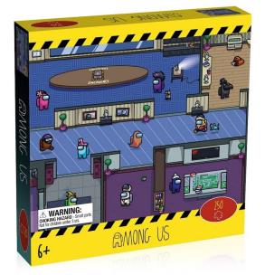 Puzzle 250 Among Us. Wydawca: Winning Moves. Multiszop.pl Opakowanie Puzzle 250 Among Us