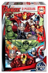 Opakowanie Puzzle 2x48 Avengers G3