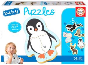 Opakowanie Puzzle 3-5 Zwierzęta polarne G3