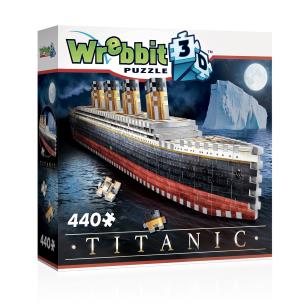 Opakowanie Puzzle 440 Wrebbit 3D Titanic
