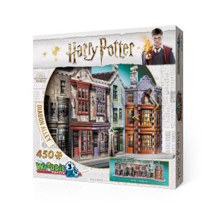Opakowanie Puzzle 450 Wrebbit 3D Harry Potter Diagonal Alley