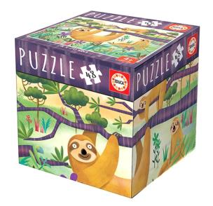 Opakowanie Puzzle 48 Cube - Leniwce G3