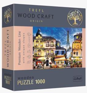 Opakowanie Puzzle drewniane 1000 Francuska uliczka TREFL