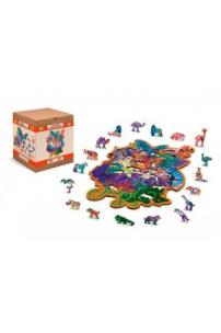 Opakowanie Puzzle drewniane 3D Magiczna dżungla Jungle L