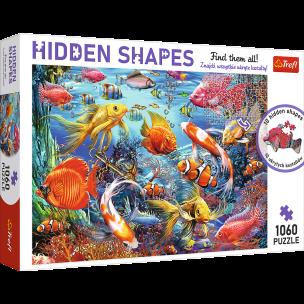 Opakowanie Puzzle Hidden Shapes Podwodne życie 10676