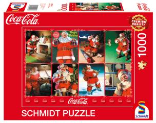 Opakowanie Puzzle PQ 1000 Coca-Cola Święty Mikołaj G3