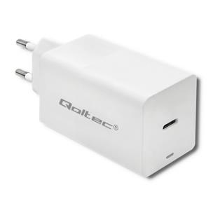 Opakowanie QOLTEC ŁADOWARKA GAN FAST 65W | 5-20V | 3-3.25A | USB TYP C PD