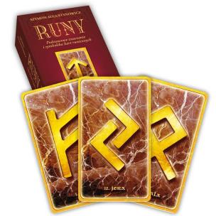 Opakowanie Runy 24 karty + książka