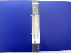 Opakowanie Segregator A4+ miękki z zaciskiem niebieski FRESH