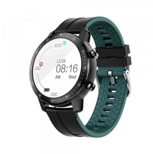 Opakowanie SENBONO SMARTWATCH SPORT IP68+MULTI SPORT FITNESS S30 FULL HD BLACK\GREEN