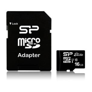 Okładka książki Silicon Power microSDHC Elite 16GB CL10 UHS-1 (U1)