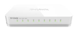 Okładka książki Switch D-Link GO-SW-8G/E (8x 10/100/1000Mbps)