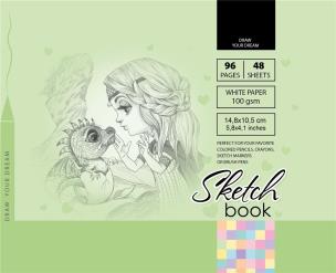 Opakowanie Szkicownik 148x105/96K 100g TW FRESH