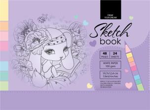 Opakowanie Szkicownik 197x124/48K 100g TW FRESH