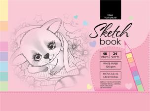 Opakowanie Szkicownik 197x124/48K 100g TW FRESH