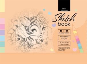 Opakowanie Szkicownik 197x124/48K 100g TW FRESH