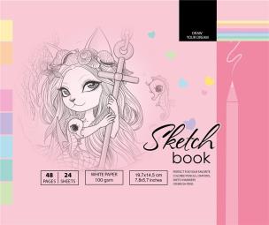 Opakowanie Szkicownik 197x145/48K 100g TW FRESH