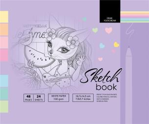 Opakowanie Szkicownik 197x145/48K 100g TW FRESH