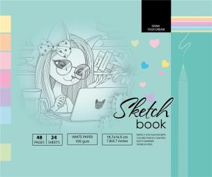 Opakowanie Szkicownik 197x145/48K 100g TW FRESH