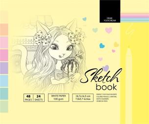 Opakowanie Szkicownik 197x145/48K 100g TW FRESH