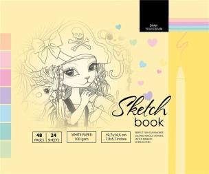 Opakowanie Szkicownik 197x145/48K 100g TW FRESH