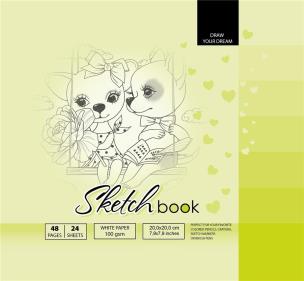 Opakowanie Szkicownik 200x200/48K 100g TW FRESH