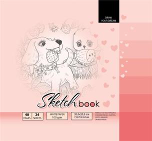 Opakowanie Szkicownik 200x200/48K 100g TW FRESH