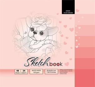 Opakowanie Szkicownik 200x200/48K 100g TW FRESH