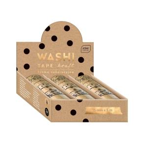 Opakowanie Taśma dekoracyjna Kraft (24szt)