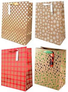 Opakowanie Torba QXL-200 Kraft Boże Narodzenie MIX