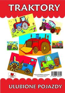 Okładka książki Traktory. Ulubione pojazdy