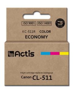 Opakowanie Tusz ACTIS KC-511R (zamiennik Canon CL-511; Standard; 12 ml; kolor)