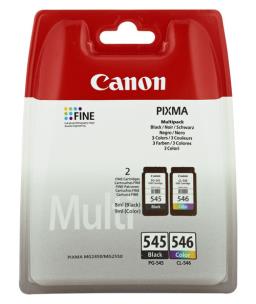 Opakowanie Tusz Canon zestaw PG-545/CL-546=PG545/CL546=8287B005, zawiera czarny i kolor, PG-545+CL-546