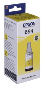 Opakowanie Tusz Epson C13T66444A (oryginał ; 70 ml; żółty)