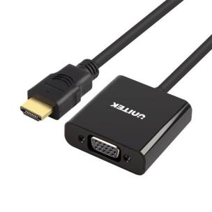 Opakowanie UNITEK ADAPTER HDMI TO VGA + AUDIO