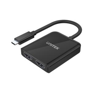 Opakowanie UNITEK ADAPTER USB-C 2X HDMI 2.0A 4K 60HZ, V1408A