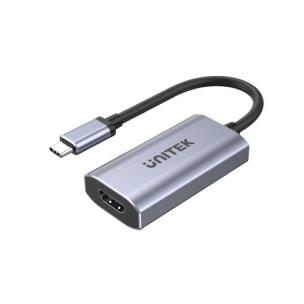 Opakowanie UNITEK ADAPTER USB-C - HDMI 2.1, 8K, ALU, 15CM
