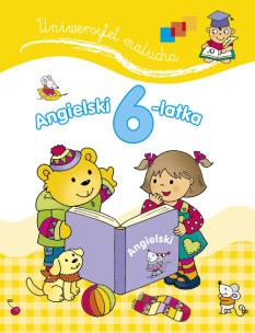 Okładka książki Uniwersytet malucha. Angielski 6-latka