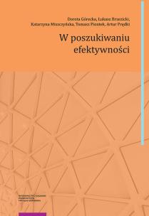 Okładka książki W poszukiwaniu efektywności