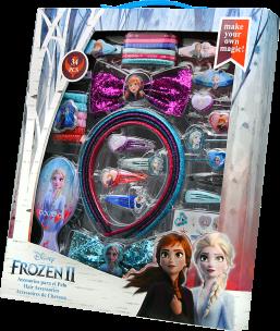 Opakowanie Zestaw akcesoriów do włosów Frozen 34 elemenenty WD20564