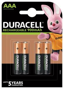 Opakowanie Zestaw akumulatorków Duracell (900mAh ; Ni-MH)