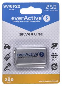 Opakowanie Zestaw akumulatorków everActive EVHRL22-250 (250 mAh ; Ni-MH)