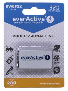 Opakowanie Zestaw akumulatorków everActive EVHRL22-320 (320 mah ; Ni-MH)