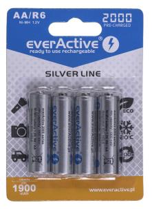 Opakowanie Zestaw akumulatorków everActive EVHRL6-2000 (2000mAh ; Ni-MH)