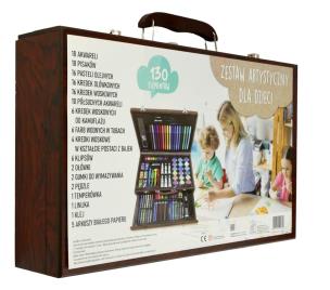 Opakowanie Zestaw artystyczny 130 elementów