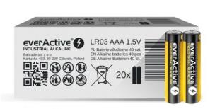 Opakowanie Zestaw baterii alkaliczne everActive EVLR03S2IK (40)