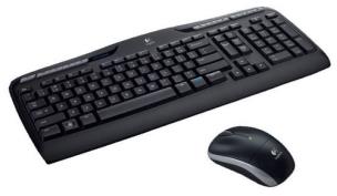 Opakowanie Zestaw bezprzewodowa klawiatura + mysz Logitech  920-003999 (membranowa; USB 2.0; kolor czarny; optyczna)