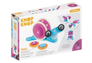 Opakowanie Zestaw do budowania z filcu Snail 39 klocków 105