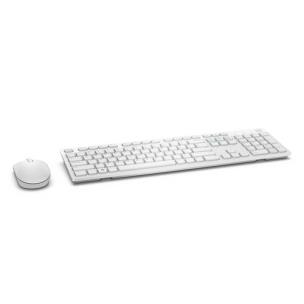 Opakowanie Zestaw klawiatura + mysz membranowa Dell KM636 - US Intl White 580-ADGF (USB 2.0; (US); kolor biały; optyczna)